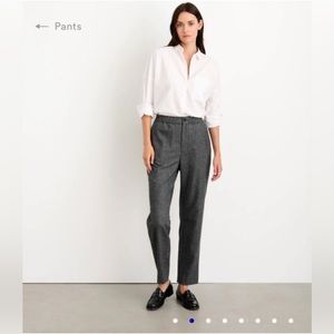 NWT Alex Mill Pull-On Pants in Charcoal Tweed